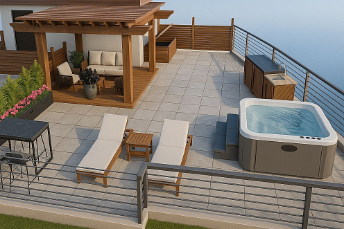 Luxury Penthouse in 5★ Resort with Rooftop Jacuzzi & Sunrise Views — photo 3
